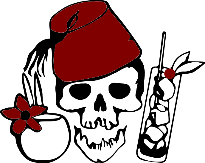Old Man Ski skull logo